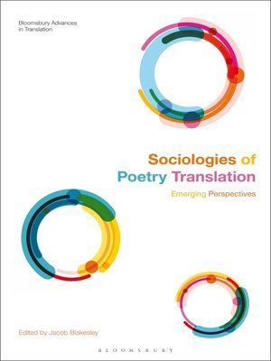 cover image of Sociologies of Poetry Translation